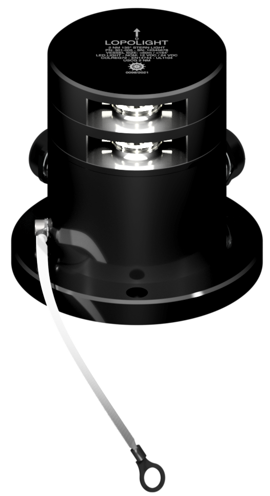 2nm 135° White, stern, dbl, blk Ex 1&2 ice-class 2nm 135° White, stern, dbl, blk Ex 1&2 ice-class